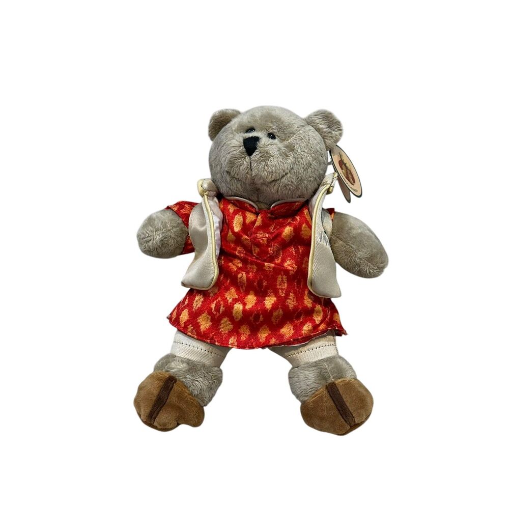 Starbucks Bearista Bear 2024 Diwali Festival India Plush Teddy Bear